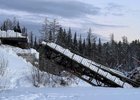 В Усть-Илимском районе обрушился мост через реку Полива на технологической дороге
В Усть-Илимском районе обрушился мост через реку Полива на технологической дороге
