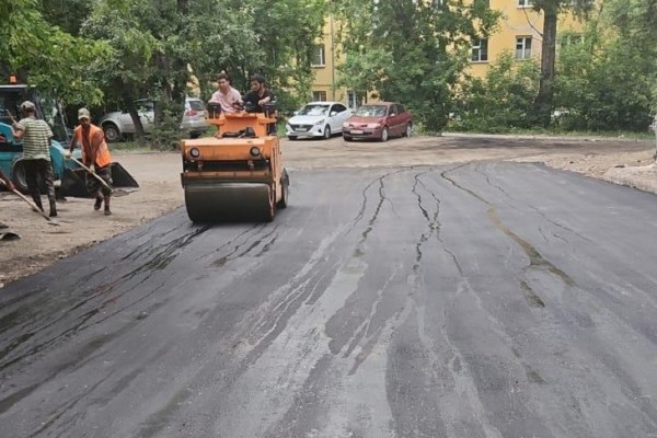 
                Ремонт девяти дворов завершают в Свердловском округе
                
            