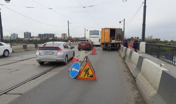 В&nbsp;Иркутске ограничили движение на&nbsp;Глазковском мосту                            