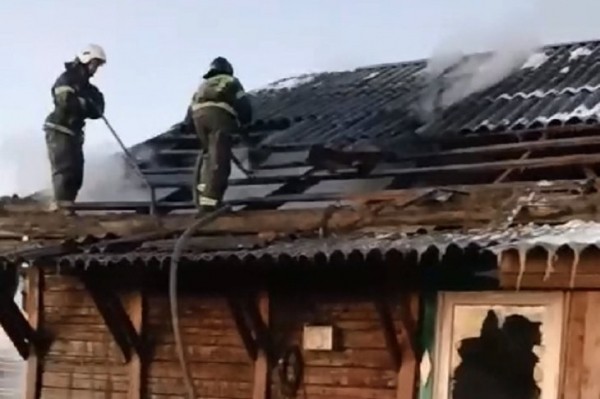 
                Пожар произошел в здании администрации села Алужино в Эхирит-Булагатском районе
                
            