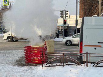 Коммунальная авария произошла на&nbsp;Трилиссера в&nbsp;Иркутске                            